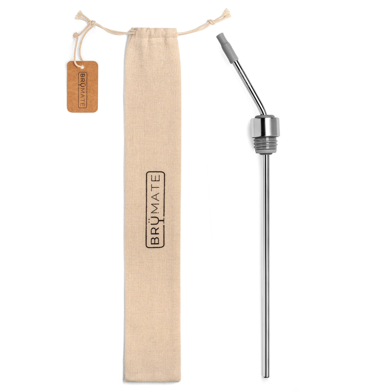Winesulator TM Infinity Straw | Stainless - Bright Add-On