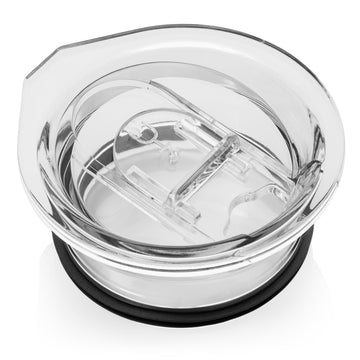Hopsulator Slim Tumbler Lids (Clear, Black and Purple) - Grab-and-Go Protector