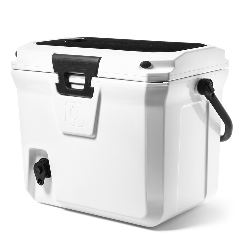 Br Tank 20-Quart Easy-Carry Cooler | Ice White - Bright Day-Trip