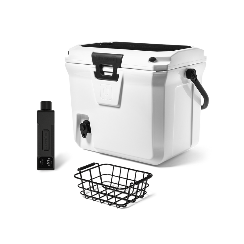Br Tank 20-Quart Grab + Go Cooler Bundle | Ice White - Grab-and-Go Hydration-Set