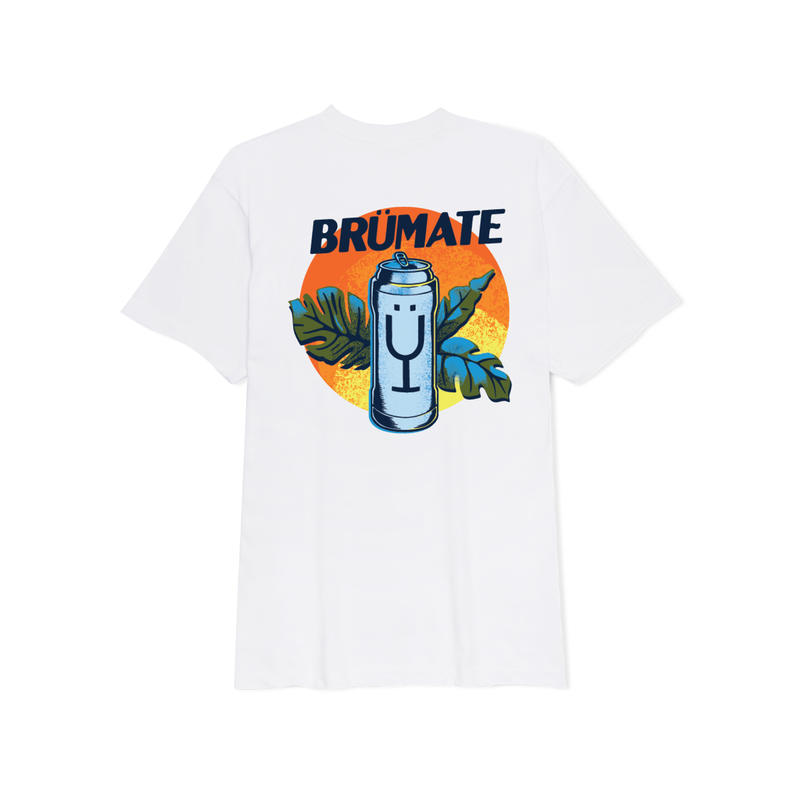 Summer Throwback Tee | White - Essential Wardrobe