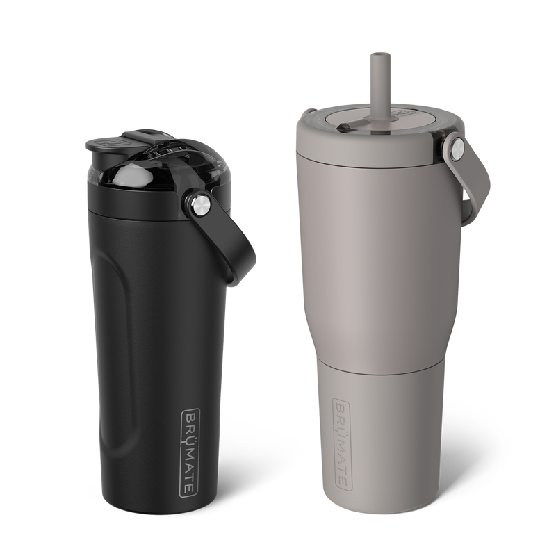 Fuel + Flow Bundle | Mocha & Matte Black | 35oz/25oz - Durable Drink-Set