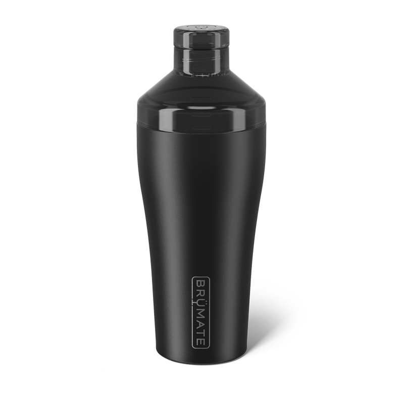 Cocktail Shaker | Matte Black | 22oz - Portable Drinkware