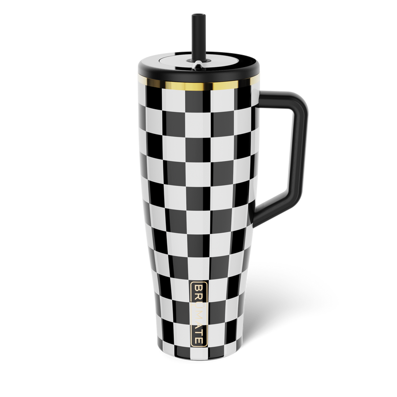 Era 40oz | Black & White Checker - Easy Brew