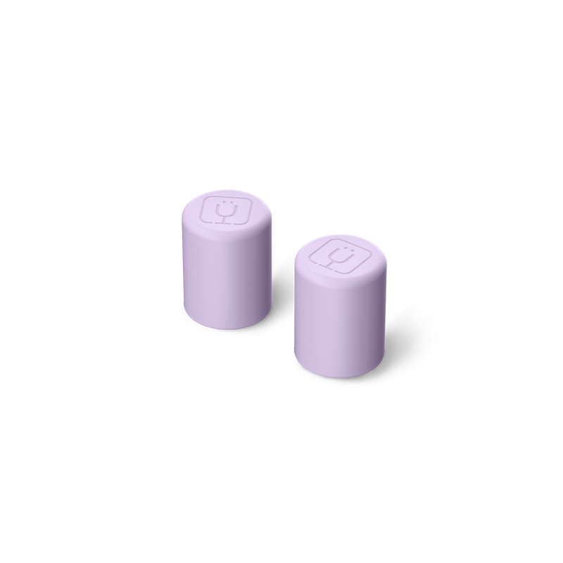 Magnetic Straw Cover | Lavender | 2-Pack - Easy Ready