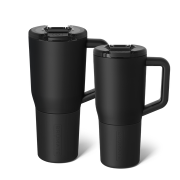 Muv Travel Bundle | Matte Black | 25/35oz - Morning Sip-Starter