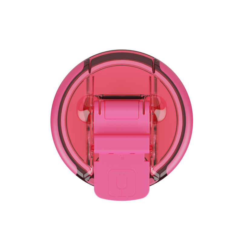 Uncork'd OctaLock Lid 14oz | Neon Pink - Travel Carry