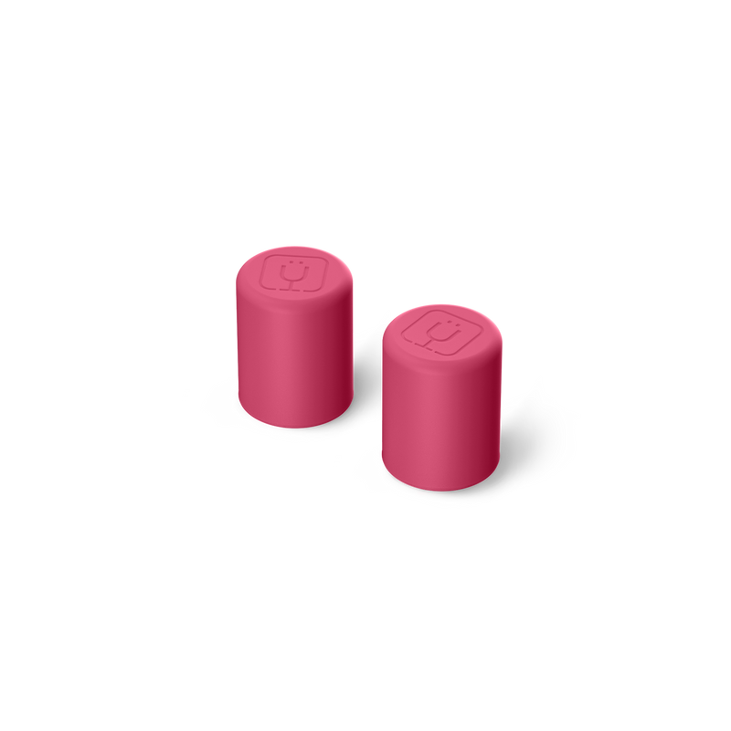 Magnetic Straw Cover | Elephant Valley | 2-Pack - Handy Convenience