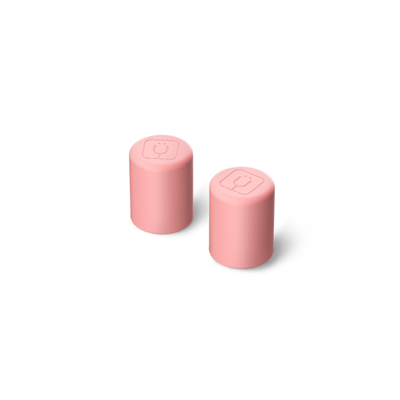 Magnetic Straw Cover | Guava | 2-Pack - Simple Accessory