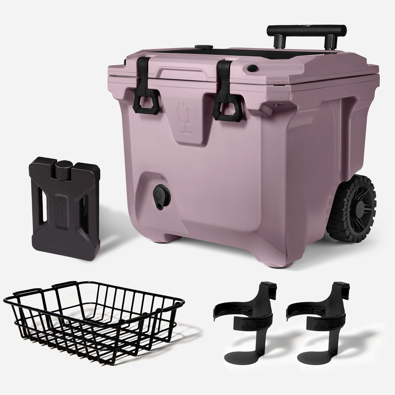 Br Tank 35-Quart Ultimate Day Trip Cooler Bundle | Lilac Dusk - Simple Hydration-Set