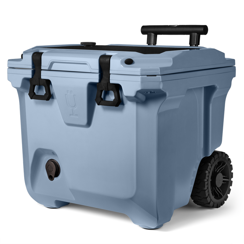 Br Tank 35-Quart Rolling Cooler | Denim - Classic Companion