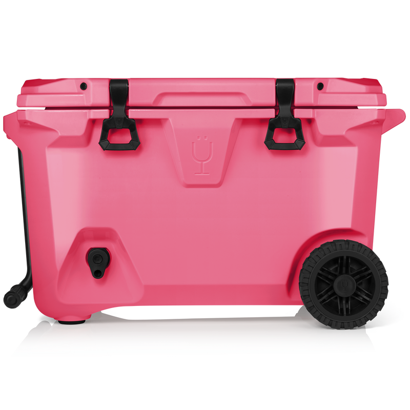 Br Tank 55-Quart Rolling Cooler | Neon Pink - Signature Outdoor