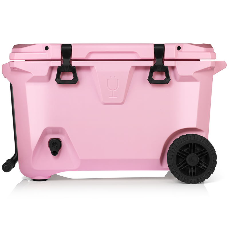 Br Tank 55-Quart Rolling Cooler | Blush - Essential Roadtrip