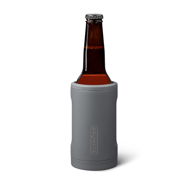 Hopsulator Bott'l | Matte Gray | 12oz Bottles - Easy Cold-Keep